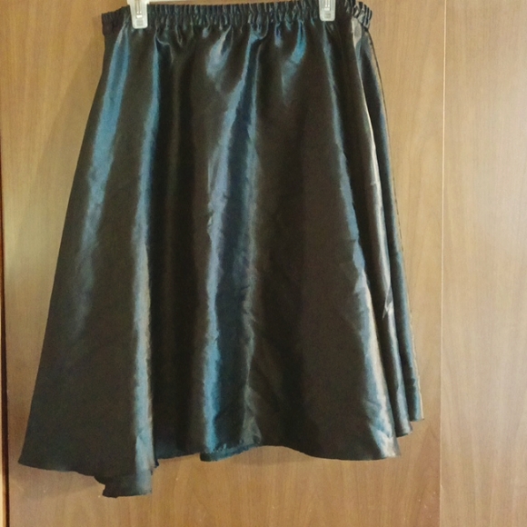 3 BIG NOTES Black Costume Poodle Skirt Size Large - Picture 2 of 4